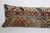 Late 19th Century Antique Caucasian Shirvan Yellow Tone Rug Pillow Cushion Cover -16'' X 47'' For Sale - Image 5 of 11
