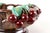 1950s Mid-Century Ceramic Bowl with Cherries by St. Peter Ceramic, 1950 For Sale - Image 5 of 16