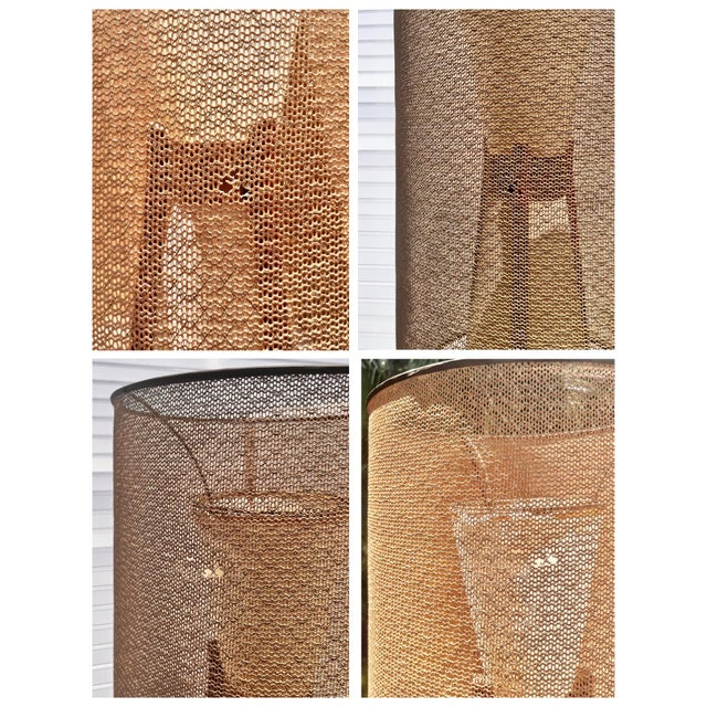 Mid 20th Century Mid Century Modern Modeline ‘Cactus’ Floor Lamp With Carved Wood For Sale - Image 11 of 12