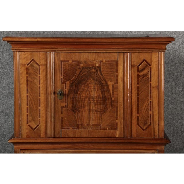 Antique Baroque Diaper Drawer Cabinet, Early 18th Century For Sale - Image 6 of 18