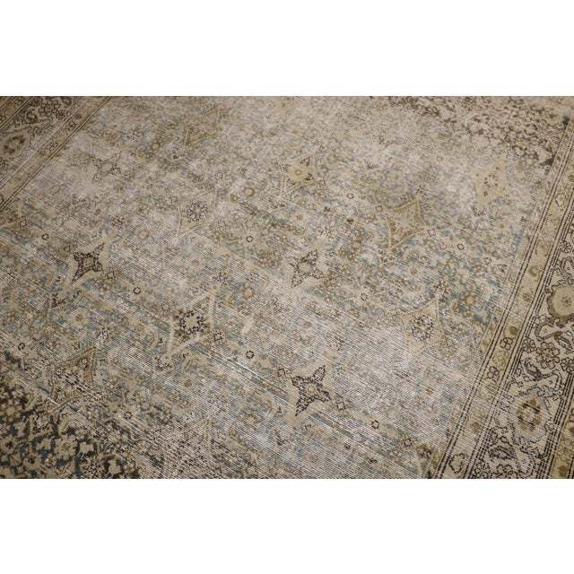 Green Early 20th Century Green Persian Gallery Malayer Rug - 7' x 13'5" For Sale - Image 8 of 8