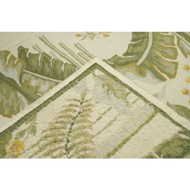 French Aubusson Design Rug 5'11'' X 8'11'' For Sale - Image 10 of 10
