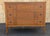Wood Vintage Hepplewhite Mahogany Commode Chest of Drawers With Stenciling For Sale - Image 7 of 14