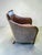 Wood Safari Style Leather Club Chair with Wooden Frame and Woven Sides, 1970s For Sale - Image 7 of 11