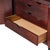 Barbara Barry for Baker Mahogany Fluted Sideboard Credenza For Sale - Image 9 of 10