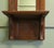 Wall Hanging Cloakroom Mirror with Shelf For Sale - Image 4 of 7
