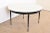 1950s Paul McCobb Irwin Collection Black Lacquer and Brass Round Dining Table or Game Table, Newly Refinished For Sale - Image 5 of 10