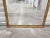 1920s Antique French Giltwood Mirror With Curtains and Bow For Sale - Image 5 of 12
