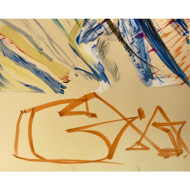 Salvador Dalí Salvador Dalí­ "L'Arcangelo" From The Suite "Les Vtraux" 1973 Reproduction Print For Sale - Image 4 of 7