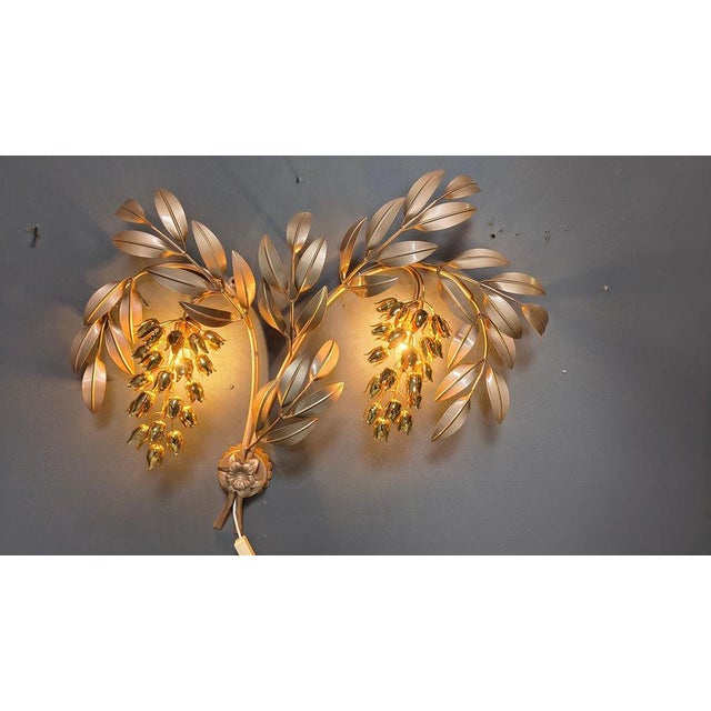 Vintage Tulip Wall Lamp by Hans Kögl , 1970s For Sale - Image 6 of 12