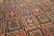 1890s Multi Geometric Tribal Antique Caucasian Verneh Flat-Weave Carpet 5'4" X 5'8" Kilim Wool Rug For Sale - Image 4 of 11