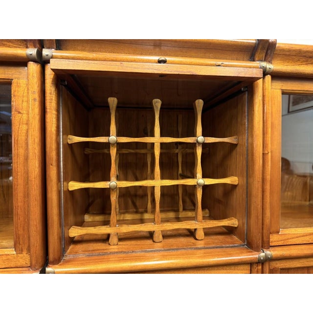 Wine Rack for Bookshelf from Globe Wernicke For Sale - Image 6 of 8