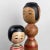 Wood Vintage Kokeshi Figurines by Abo Masafumi, 1970s, Set of 2 For Sale - Image 7 of 9