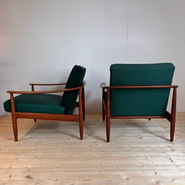 Mid-Century Danish Teak Armchairs, 1960s, Set of 2 For Sale - Image 5 of 6