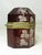 1900 - 1909 Antique Etched Bohemian Glass Box For Sale - Image 5 of 11