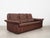 Brown Swiss Brown Leather Sofa from de Sede, 1970s For Sale - Image 8 of 18
