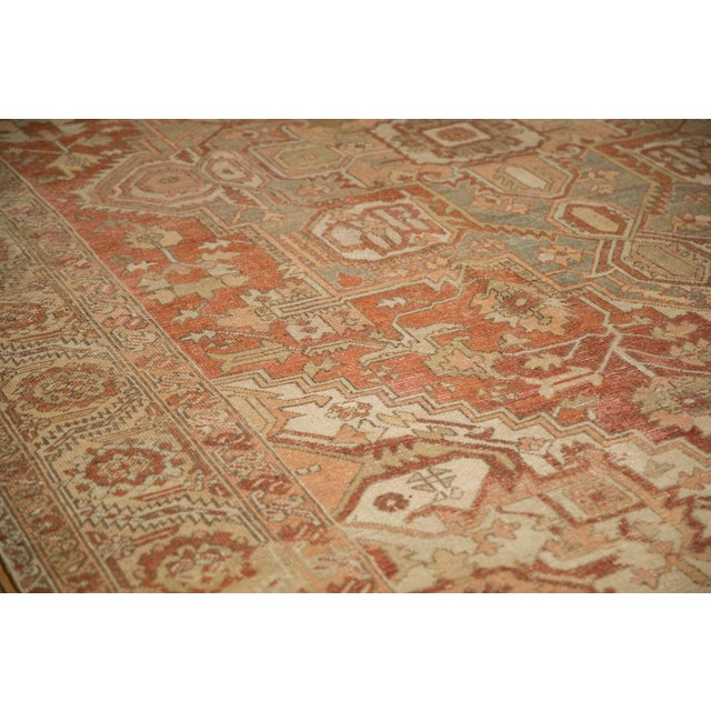 Vintage Distressed Heriz Carpet - 9'7" x 12'3" For Sale - Image 13 of 15