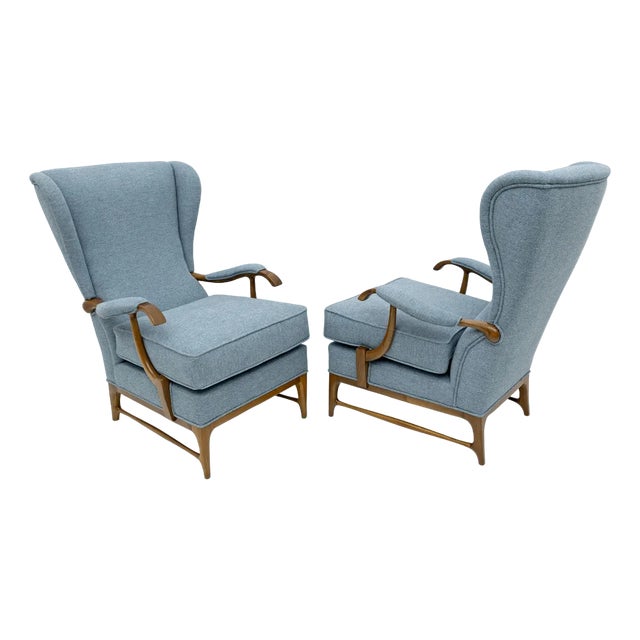 Set of Mid-Century Modern Italian Bouclè Armchairs by Framar, 1950s For Sale