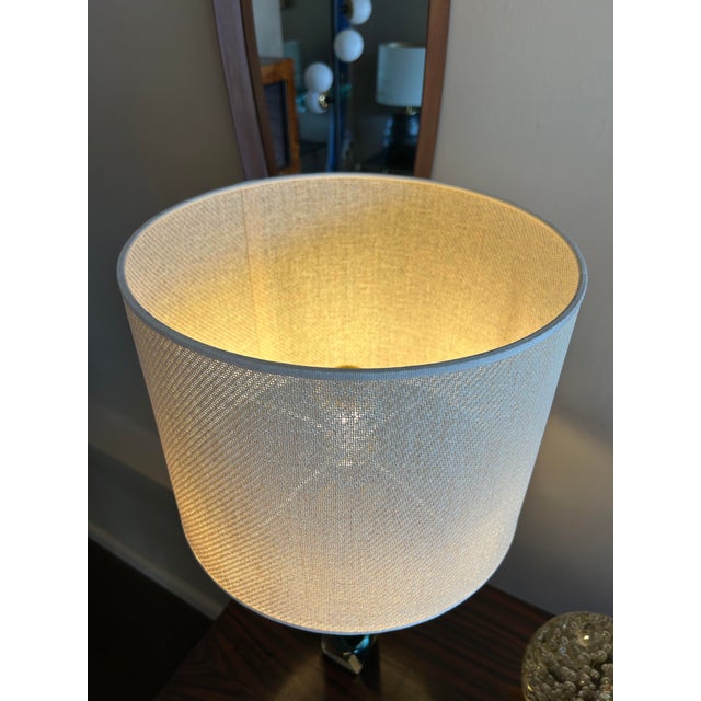 Sommerso Murano Glass Table Lamp attributed to Alessandro Mandruzzato, Italy, 1960 For Sale - Image 12 of 15