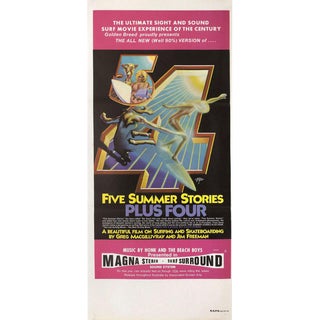 Five Summer Stories plus Four 1972 Australian Daybill Film Poster For Sale