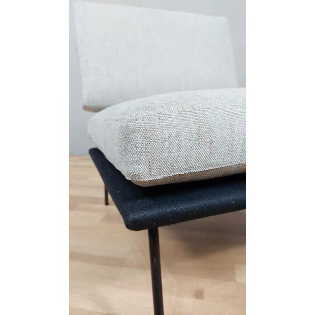 Black Model 31 Easy Chair by Florence Knoll Bassett for Knoll International, 1950s For Sale - Image 8 of 10