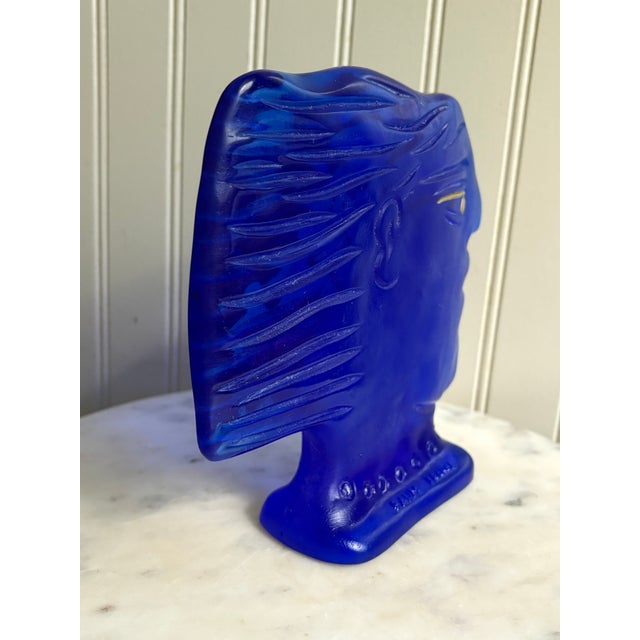 Authentic Alekos Fassianos “Idilios” Daum France Crystal Glass Sculpture 42/200 For Sale - Image 4 of 12