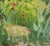 This gouache on paper artwork captures a vibrant thicket brimming with lush foliage and colorful blooms. The interplay of...