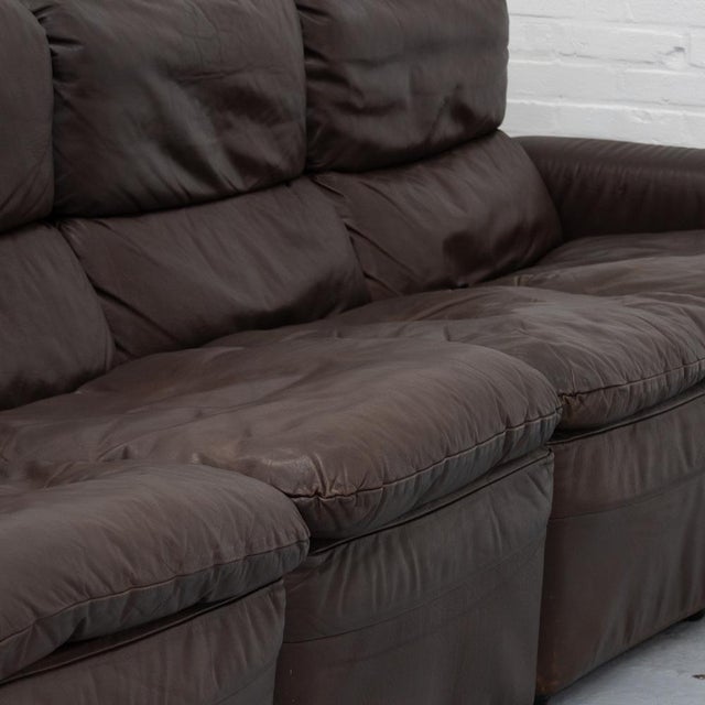 Leather Modular Sofa, 1970s, Set of 4 For Sale - Image 9 of 17
