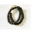 African Black Glass Trading Beads String For Sale - Image 4 of 6