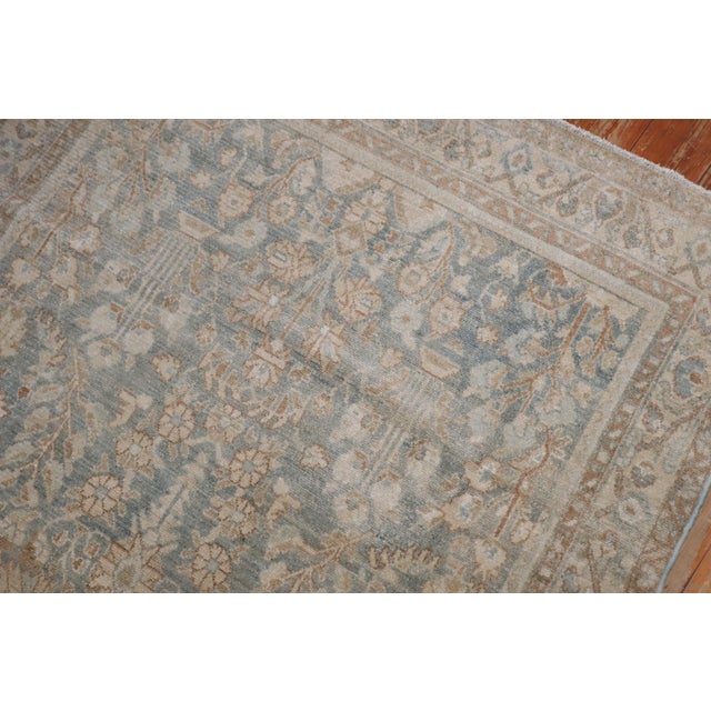Zabihi Collection Persian Malayer Accent Rug For Sale - Image 4 of 8