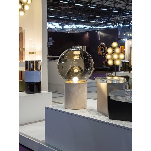 Small Boule Lamp by Sebastian Herkner for Pulpo For Sale - Image 4 of 5