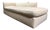 Contemporary Cream Linen 'Left Back' Sofa by Waldo Fernandez For Sale