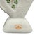 Vintage Irish Donegal Shamrock Parian China Mantel Clock Set - Harp & Grandfather - Pair For Sale - Image 6 of 6