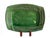 Offered is a lovely ceramic oval platter with a ribbed raised faux bamboo detail trim by Portugal's renowned Bordallo...