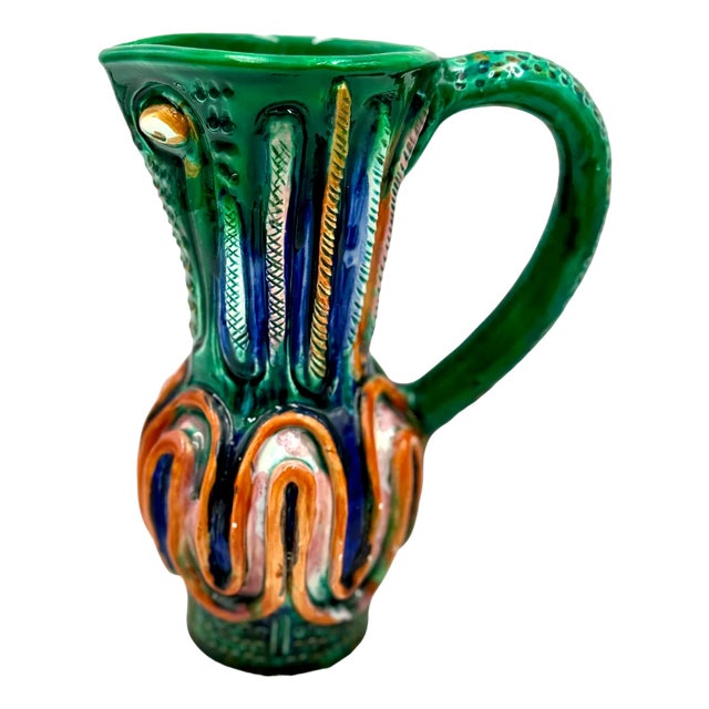Zoomorphic Pitcher from the Cerenne Workshop, Vallauris, 1952 For Sale