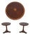 Pair of Ethan Allen Townhouse Pedestal Tables For Sale