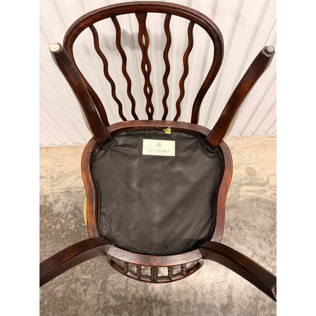 Eight Theodore Alexander Althorp Living History Dining Chairs For Sale - Image 10 of 12