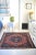 Name: Leon Size: 4.8 x 5.9 Age: Antique Pile: Low/Med About: Beautiful tribal antique rug with a nice and unusual size;...