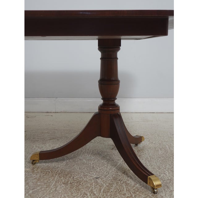 Kindel National Trust Mahogany Inlaid Dining Table For Sale In Philadelphia - Image 6 of 18