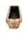 2020s Artifacts Rattan Rectangular Planter with Black Plastic Insert, Natural, 20"X8" For Sale - Image 5 of 9