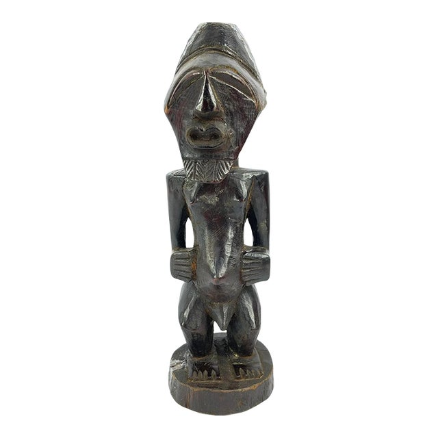 Early 20th Century Songye Nkishi Power Fetish Figure For Sale
