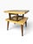 Wood Vintage Refinished Mid-Century Modern Two-Tier Side Table For Sale - Image 7 of 9