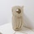 1970s Mid-Century Limestone Owl Lamp by Albert Tormos, France, 1970s For Sale - Image 5 of 15