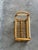 Vintage Rattan Magazine Rack Newspaper Holder Boho Wicker Mid Century Stand For Sale - Image 10 of 10