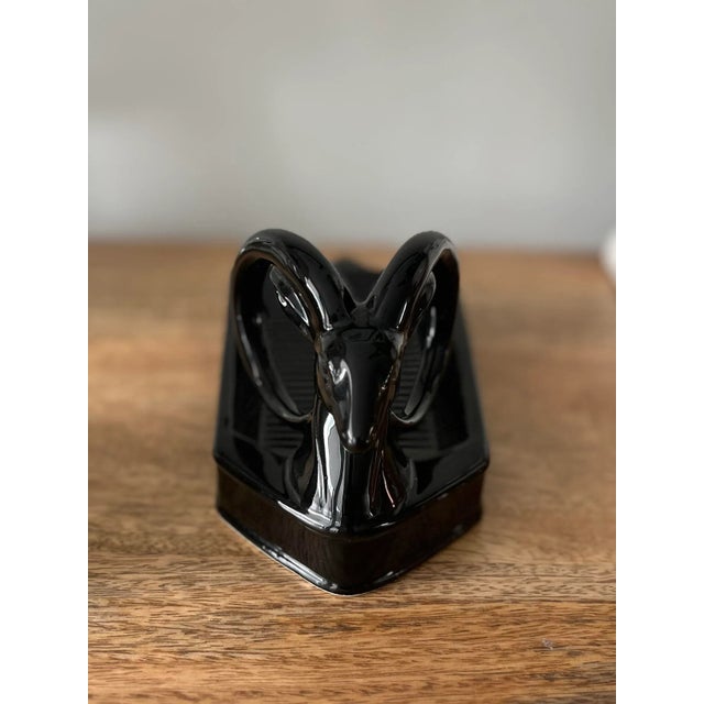 Vintage Mid-Century Ram's Head Vanity Dish For Sale In Houston - Image 6 of 9