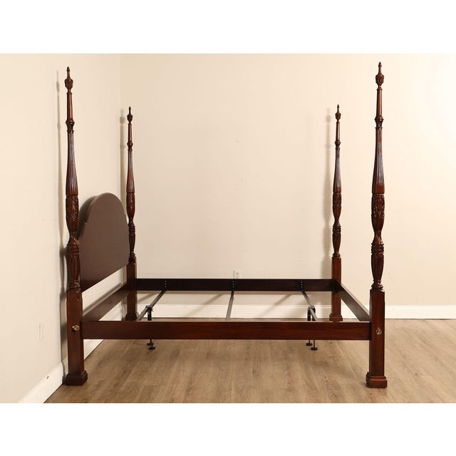 Henkel Harris Mahogany King Four Poster Bed Style 151 For Sale - Image 12 of 18