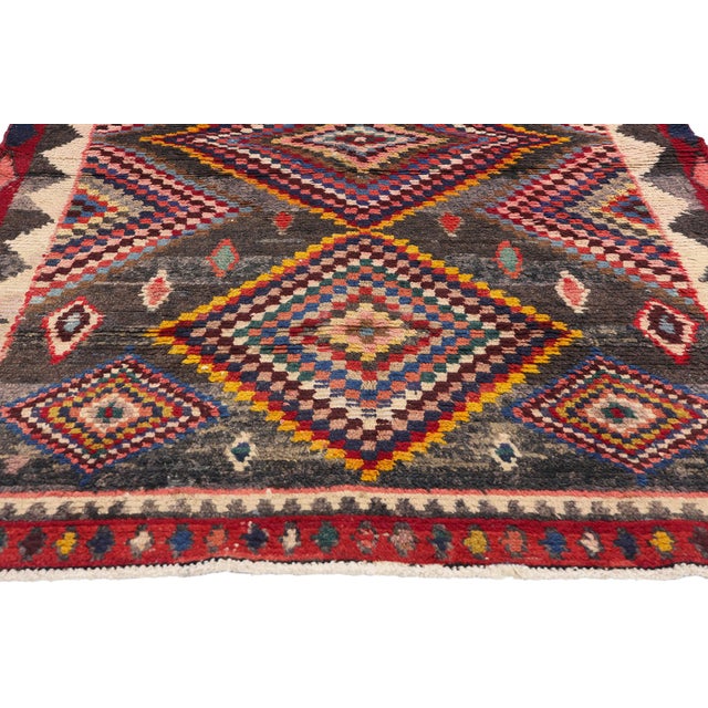 Vintage Persian Lori Rug - 03'11 X 07'08 For Sale - Image 4 of 9