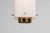1960s Vintage Italian Pendant Lamp in Brass and Glass from Stilnovo, 1960s For Sale - Image 5 of 16