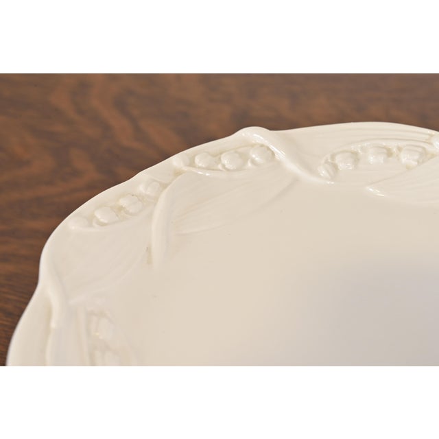 Tiffany and Co. Tiffany & Co. Italian Porcelain Pedestal Tazza or Cake Stand For Sale - Image 4 of 10