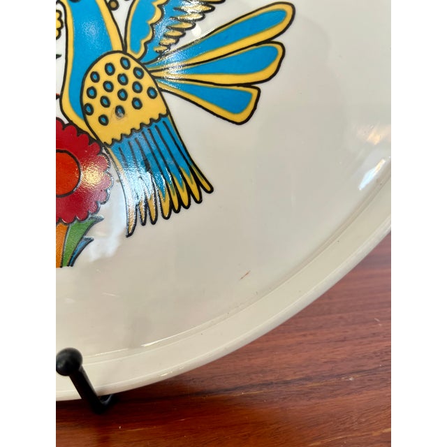 1960s Acapulco First Edition Round Tray from Villeroy & Boch, 1967 For Sale - Image 5 of 9